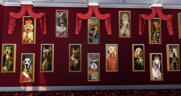 Картина Эрмитажные собаки (Hermitage Dogs)