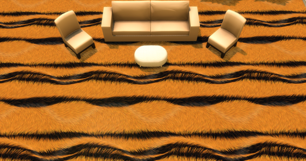 Меховой ковёр №1 (Fur carpet No. 1)