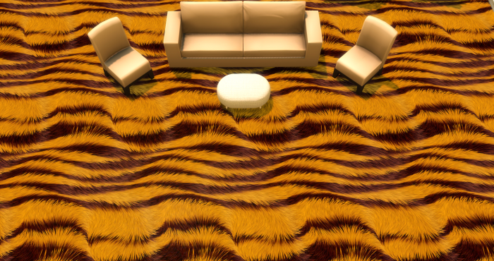 Меховой ковёр №1 (Fur carpet No. 1)