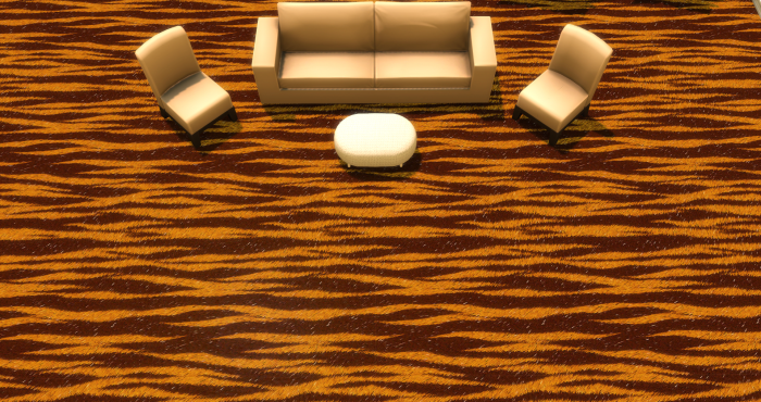 Меховой ковёр №1 (Fur carpet No. 1)