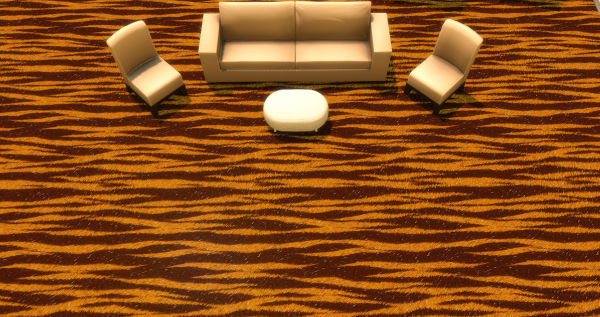 Меховой ковёр №1 (Fur carpet No. 1)