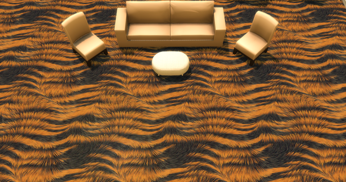 Меховой ковёр №1 (Fur carpet No. 1)
