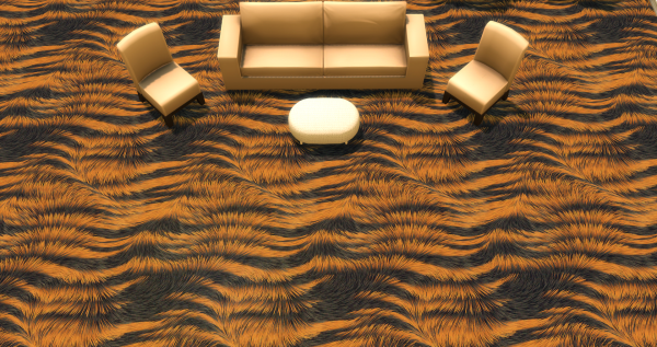 Меховой ковёр №1 (Fur carpet No. 1)