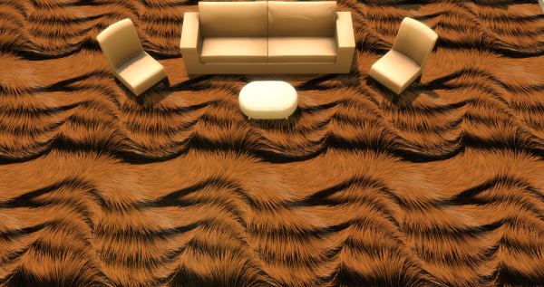 Меховой ковёр №1 (Fur carpet No. 1)