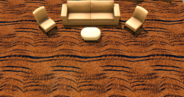 Меховой ковёр №1 (Fur carpet No. 1)