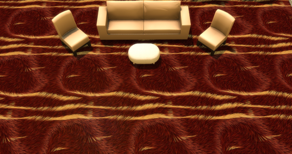 Меховой ковёр №1 (Fur carpet No. 1)