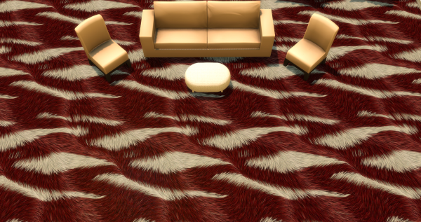 Меховой ковёр №1 (Fur carpet No. 1)