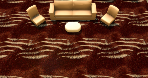 Меховой ковёр №1 (Fur carpet No. 1)