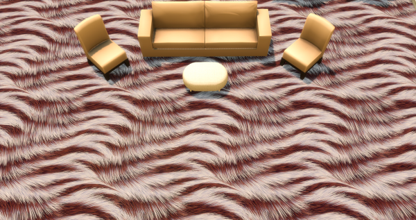 Меховой ковёр №1 (Fur carpet No. 1)