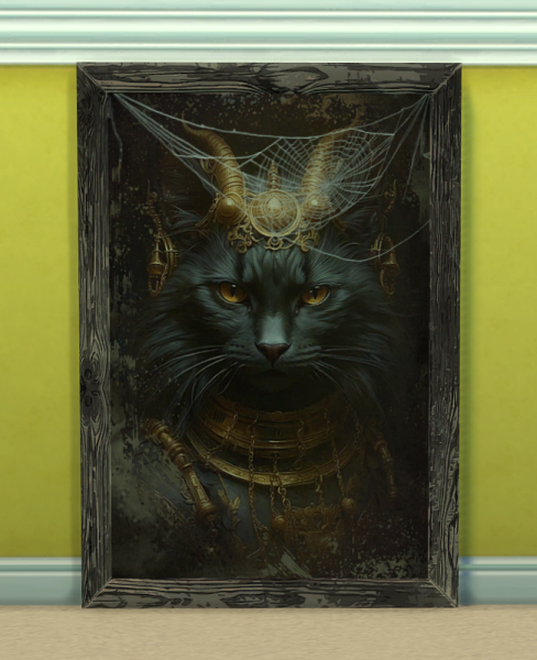 Картина Брутальный кот (Painting The Brutal Cat)