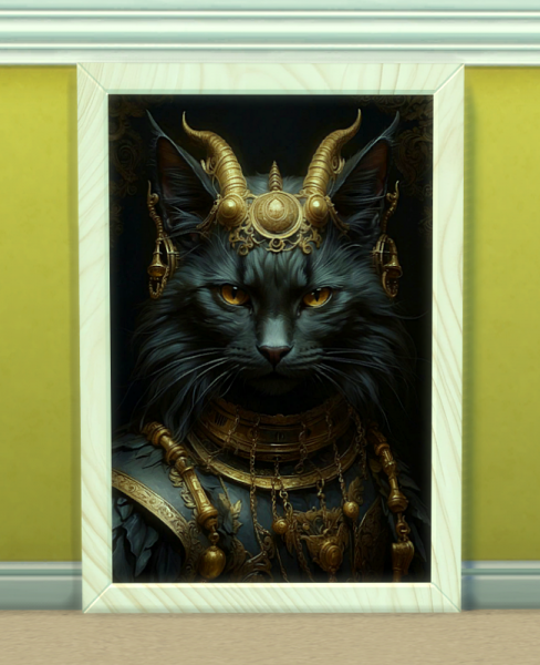 Картина Брутальный кот (Painting The Brutal Cat)