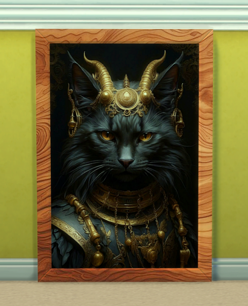 Картина Брутальный кот (Painting The Brutal Cat)