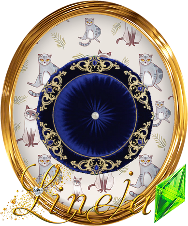 LinejaSims4_Pet_bed_RoyalSilkAndVelvet_0