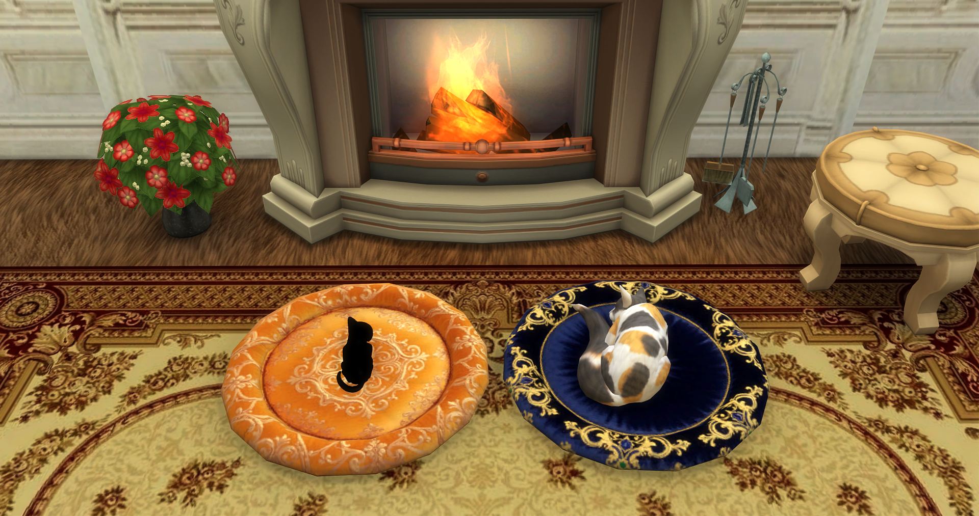 LinejaSims4_Pet_bed_RoyalSilkAndVelvet_0